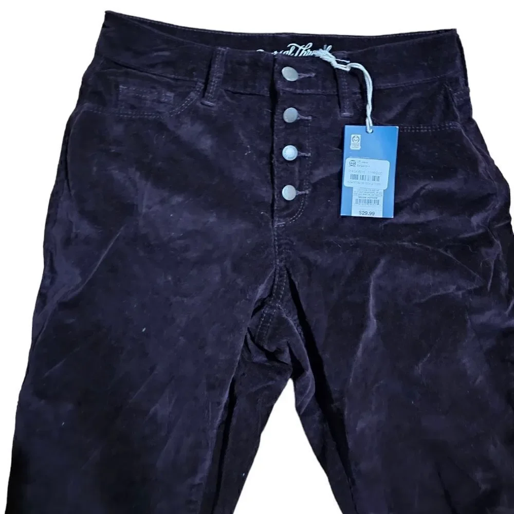 Women's UNIVERSAL‎ THREAD High Rise Skinny Corduroy Jeans Size 4